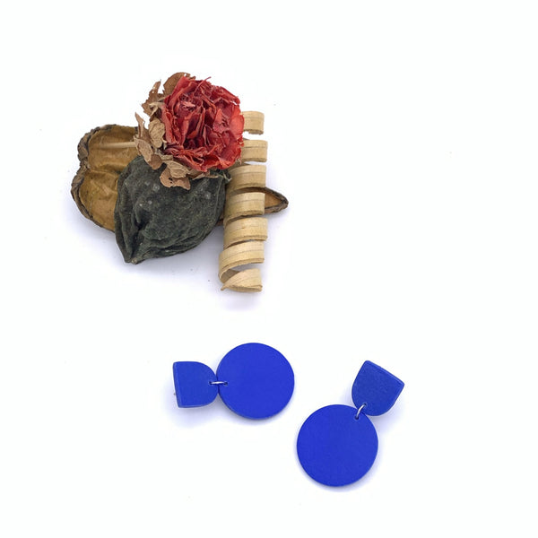 Darby Electric Blue Geo-Drops